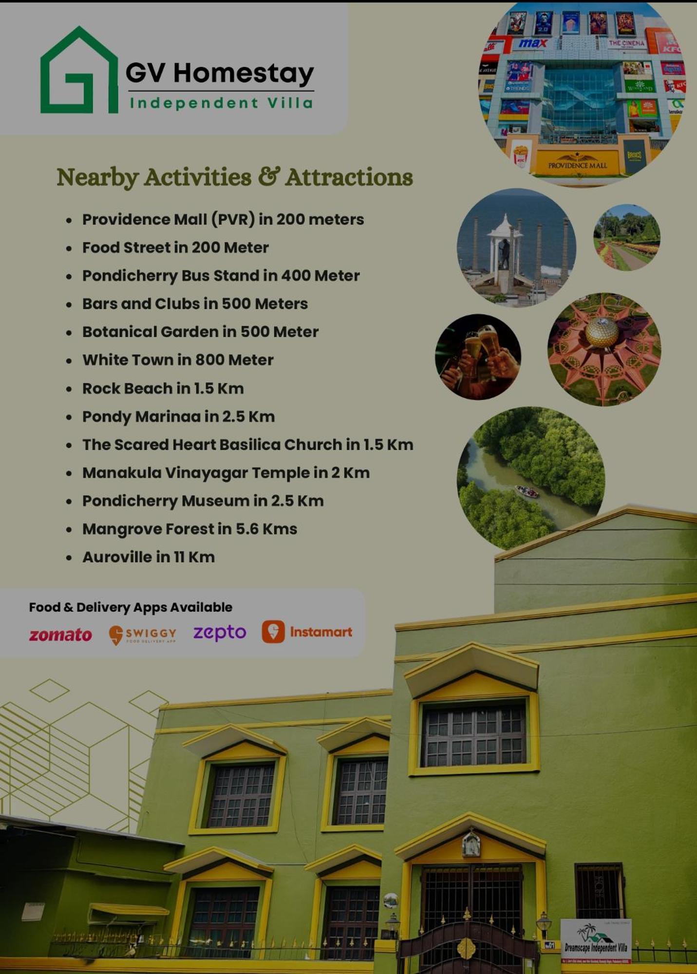 Gv Homes Independent Villa Puducherry Exterior foto
